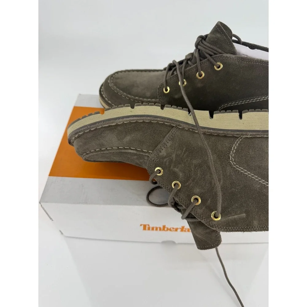 Timberland Westmore Mid Lace Chukka Boots Canteen Suede Men's Size 12 NEW